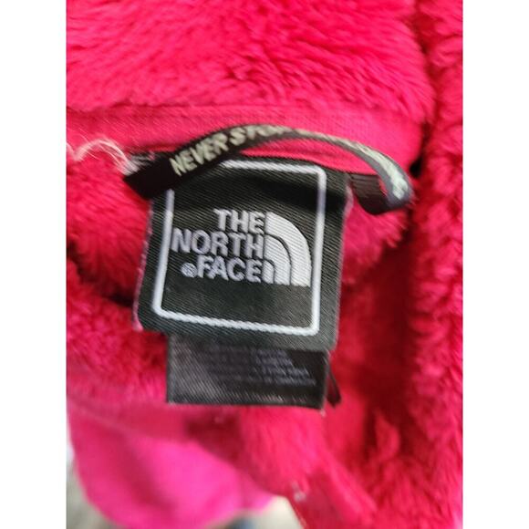 The North Face Women's Osito S Fleece Stand Collar Long Sleeve Jacket Pink #8 - Picture 3 of 4